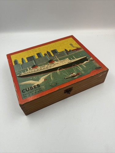 Jeux cubes bois - de,