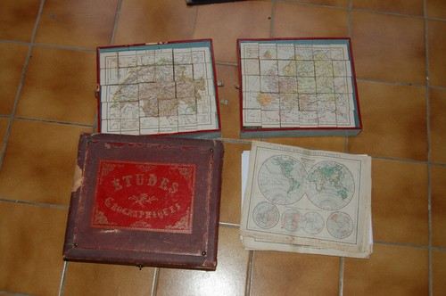 Etude geographique jeu - jeu, de