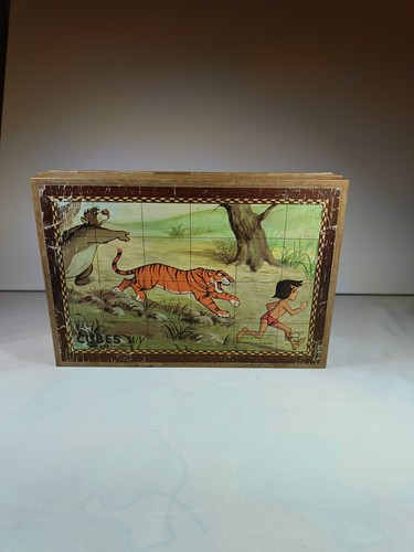 Ancien jeu cubes - ancien, bois