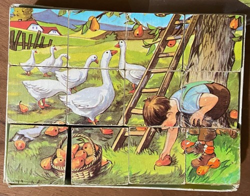 Jeu cubes ancien vie - ancien, "vie