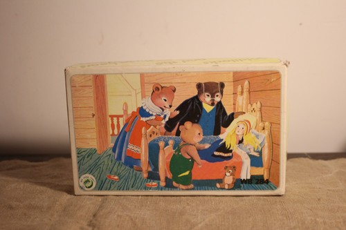 Ancien jeu boîte cubes - ancien, de