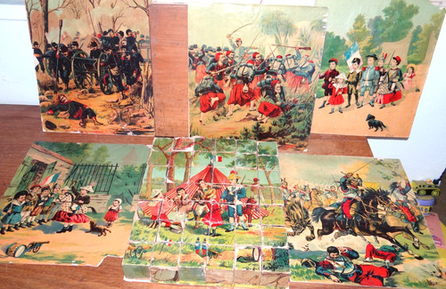 Ancienne boite cubes en - ancienne, 42